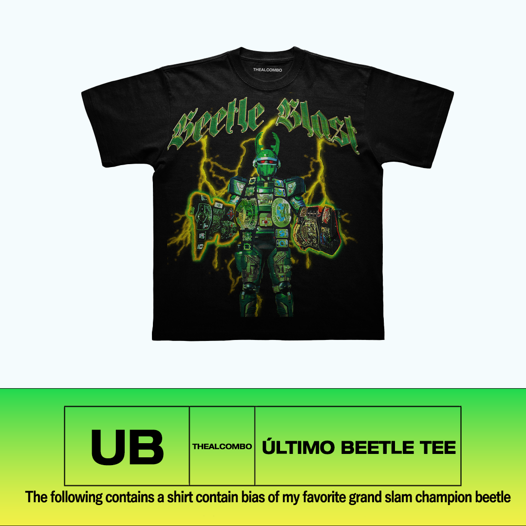 Última camiseta Beetle