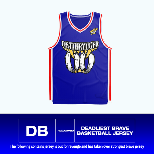 [PRE-ORDEN] Camiseta de baloncesto de The Deadliest Brave