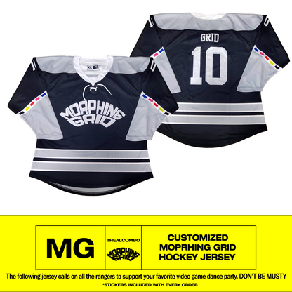 [PRE-ORDER] MORPHING GRID HOCKEY JERSEY W/ CUSTOMIZATION